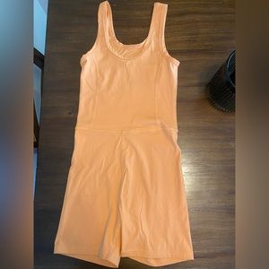 NWOT Set Active Orange Shortysuit M